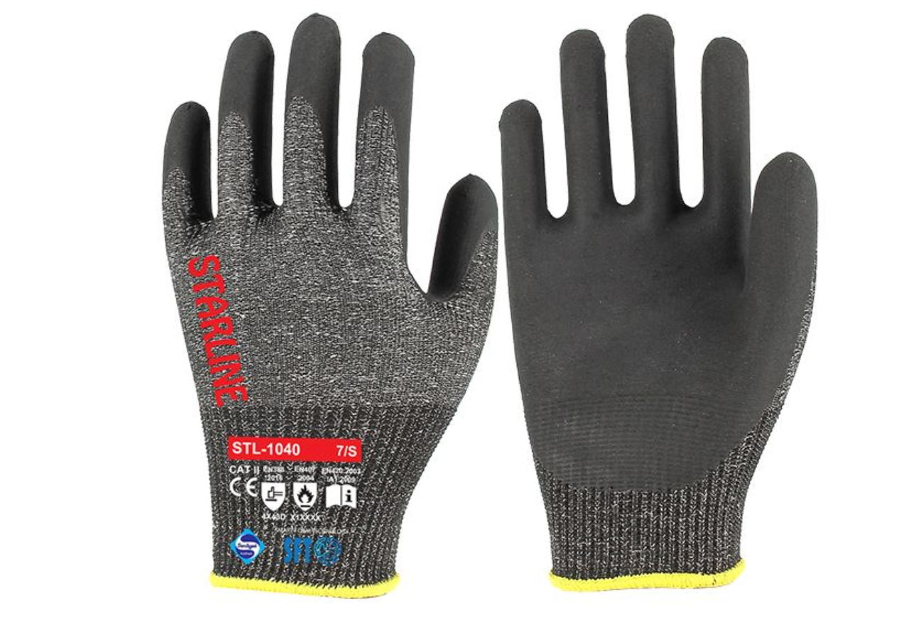 Starline STL-1040 Kesilme ve Isı Dirençli Köpük Nitril Eldiven